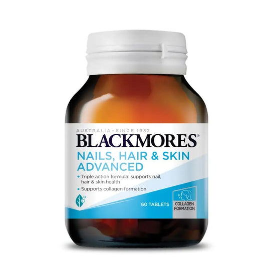 Envase vitaminas uñas cabello piel Blackmores
