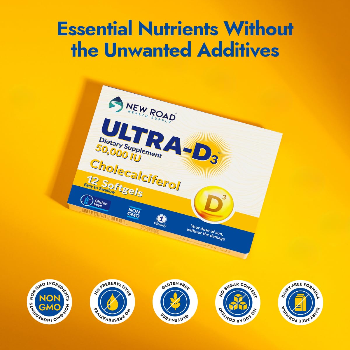 Blister de cápsulas ULTRA-D3 vitamina D