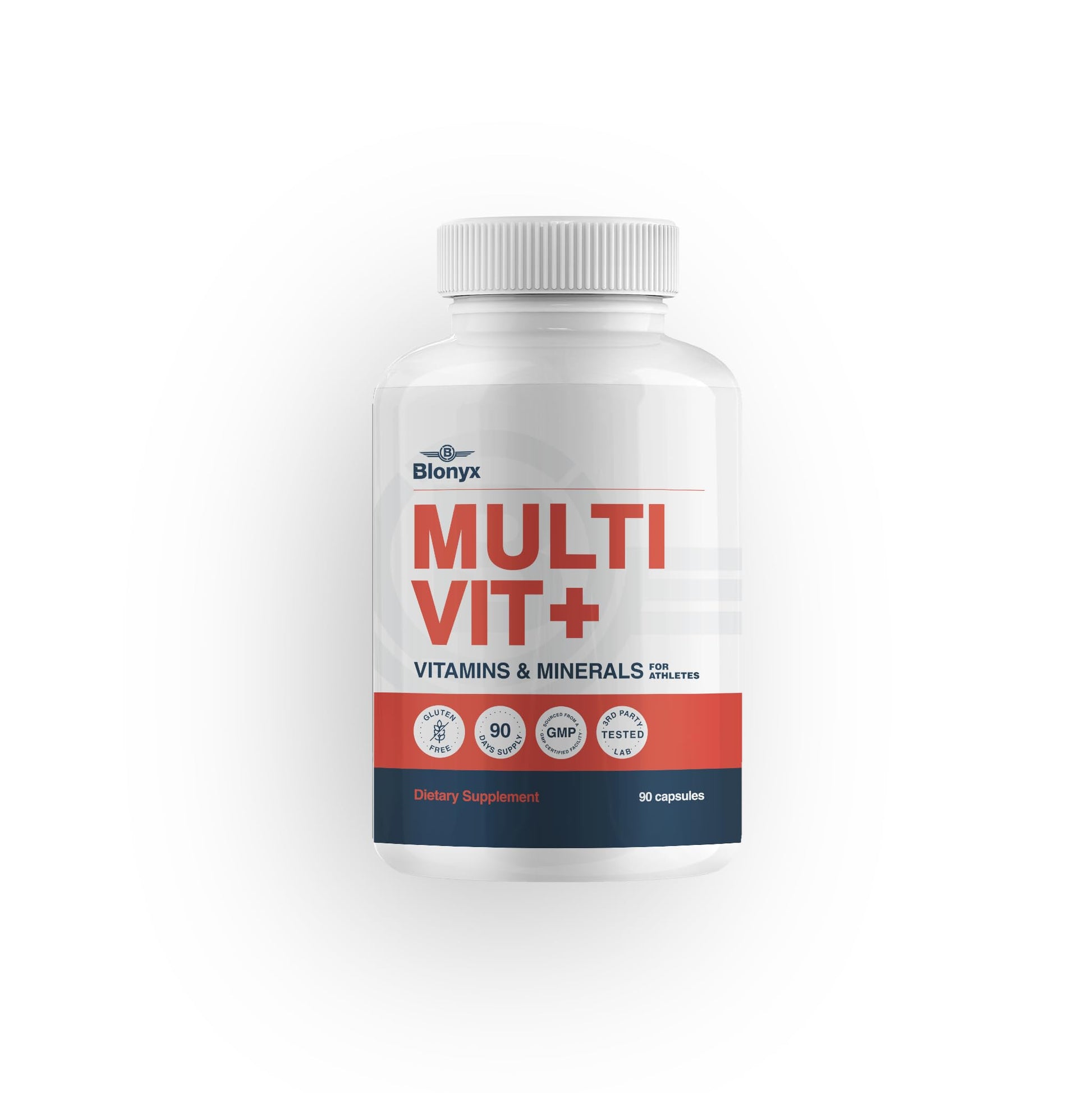 Botella de Blonyx Multivit+ multivitamina para atletas