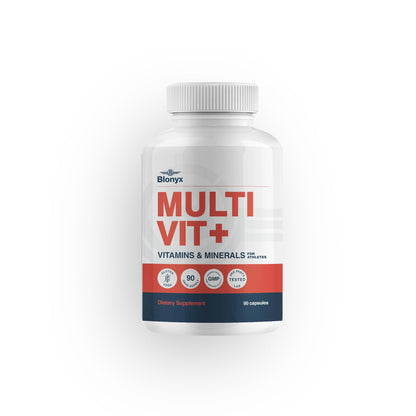 Botella de Blonyx Multivit+ multivitamina para atletas