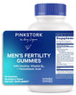 Blue Stork gomitas de fertilidad para hombres 90 unidades apoyo salud reproductiva