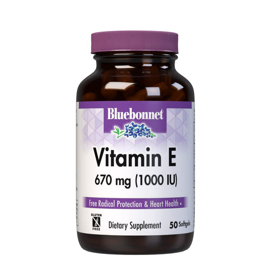 BlueBonnet cápsulas blandas Vitamina E 1000 UI antioxidante 50 unidades