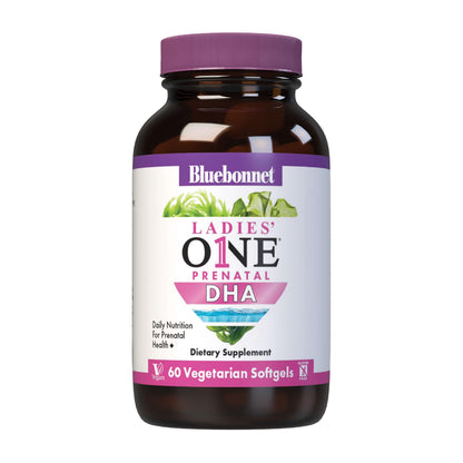 BlueBonnet Early Promise cápsulas vegetales prenatal DHA 200 mg