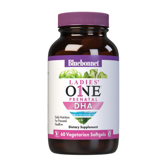 BlueBonnet Early Promise cápsulas vegetales prenatal DHA 200 mg
