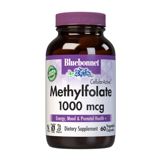 BlueBonnet metilfolato 1000 mcg suplemento prenatal