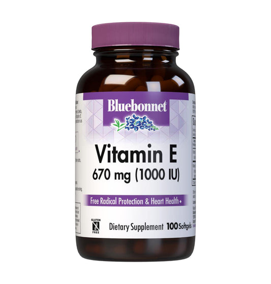 BlueBonnet vitamina e 1000 iu cápsulas blandas 100 unidades