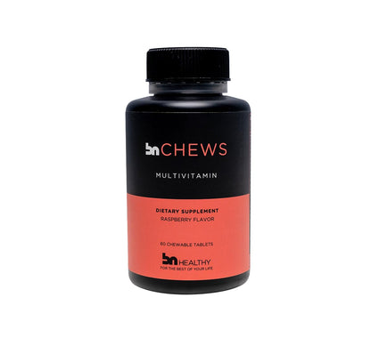 BN Chews multivitamínico masticable sabor frambuesa