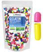 Bolsa de cápsulas de gelatina multicolor tamaño 1 XPRS Nutra