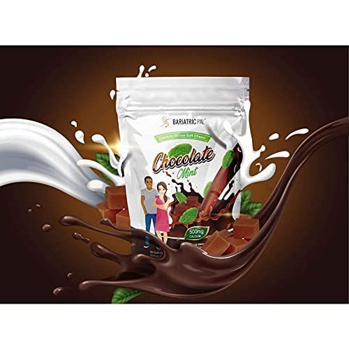 Bolsa de masticables menta chocolate con leche y chocolate