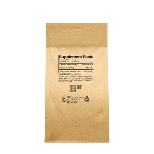 Bolsa PURE ORIGINAL ingredientes originales polvo vitamina c