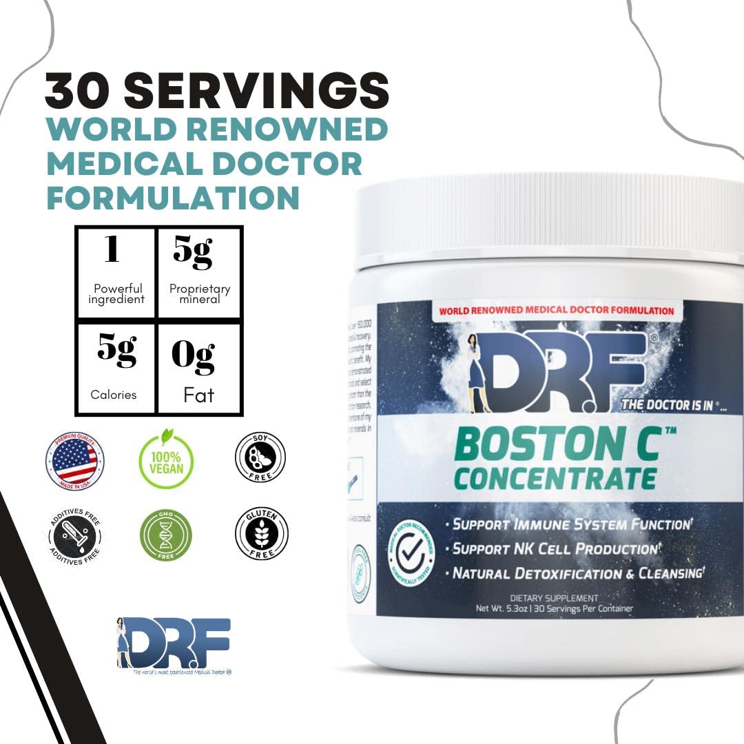Factores nutricionales del Concentrado Boston C en español.