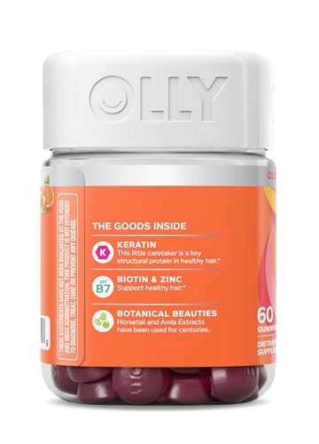 Bote y gomitas OLLY Heavenly Hair morado