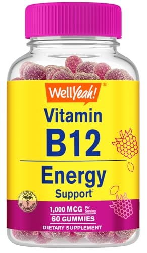 Bote WellYeah gomitas vitamina B12 60 piezas