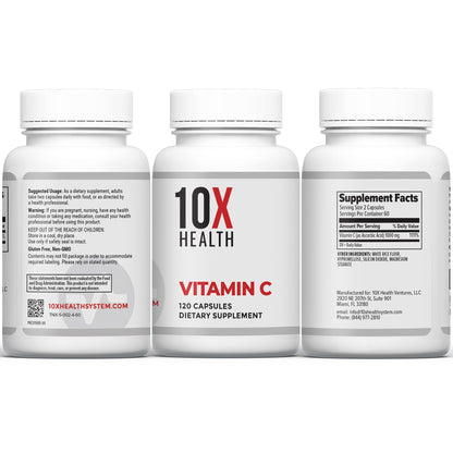 Botella de 10X Optimize multivitamínico para salud celular y vitalidad
