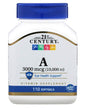 Botella 21st Century vitamina A 10,000iu 110 cápsulas