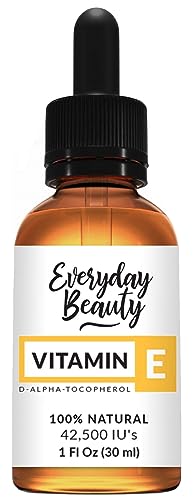 Botella aceite vitamina E puro con gotero