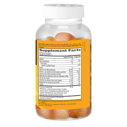 Botella Airborne gomitas soporte sistema inmune