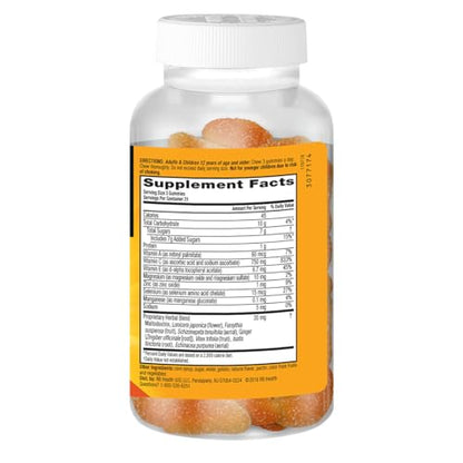 Botella Airborne gomitas soporte sistema inmune
