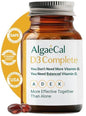 Botella Algaecal D3 Completo vitaminas ADEK 60 softgels