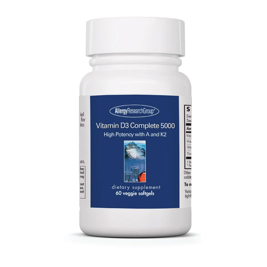 Botella Allergy Research Group Vitamina D3 Complete 5000 UI