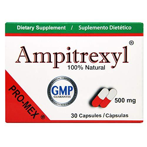 Botella Ampitrexyl fórmula natural con vitamina C y zinc 30 cápsulas