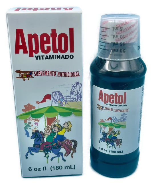 Botella de Apetol Vitaminado perfecta para niños