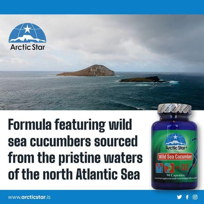 Botella Arctic Star suplemento pepino de mar vitamina d3