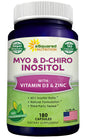 Botella aSquared Nutrition Myo y D-Chiro Inositol 180 cápsulas