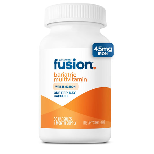 Botella de Bariatric Fusion multivitamínico con hierro