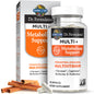 Botella y caja de multivitaminas Garden of Life Dr. Formulado