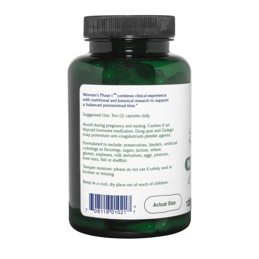 Botella y cápsula Vitanica Women's Phase I