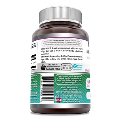 Botella de cápsulas biotina y aceite de coco 120 unidades