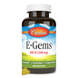 Botella Carlson E-Gems vitamina E 400 UI 200 cápsulas blandas