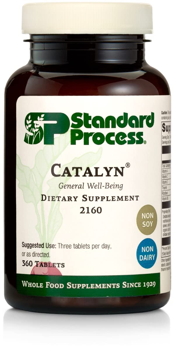 Botella de Catalyn con vitaminas esenciales