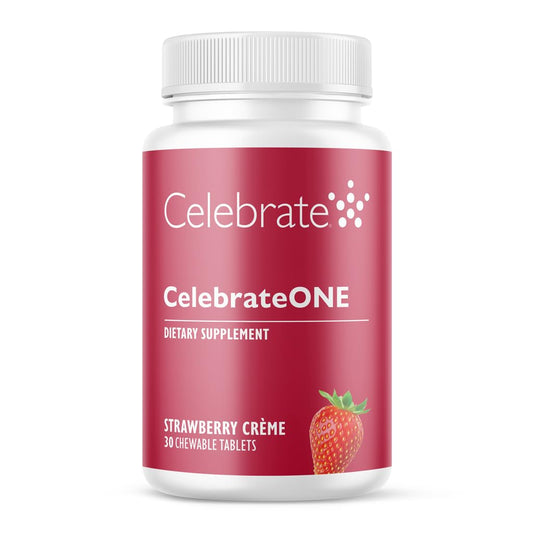 Botella CelebrateONE multivitamínico masticable