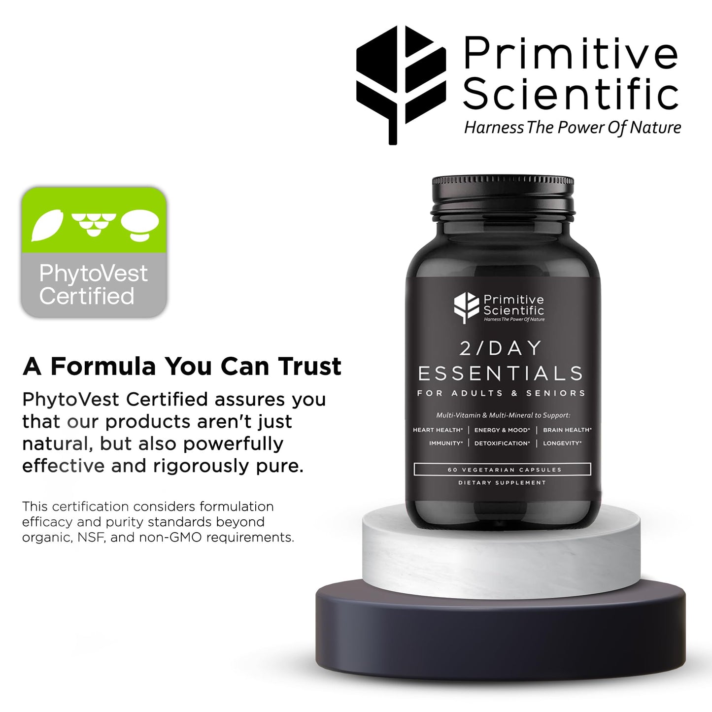 Botella certificada Phytoves multivitaminas