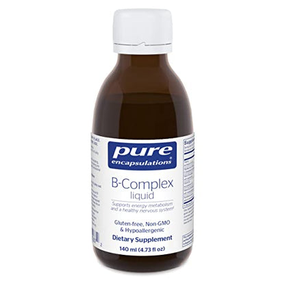 Botella de complejo B líquido Pure Encapsulations 140 ml