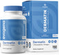 Botella de Dermatin L-fenilalanina y Omega 3 para vitíligo