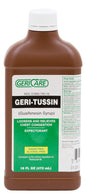 Botella de expectorante líquido McKesson MCK Brand 100 mg 16 onzas