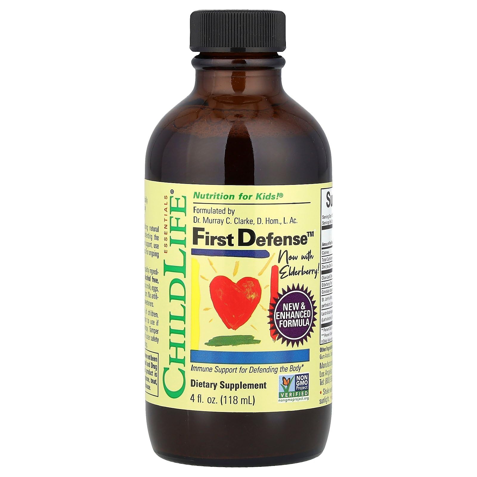 Botella de First Defense Childlife Essentials
