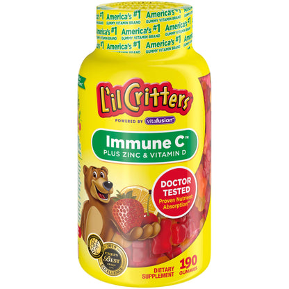 botella gominolas lil critters inmune