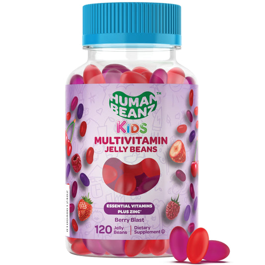 Botella de gominolas multivitamínicas para niños