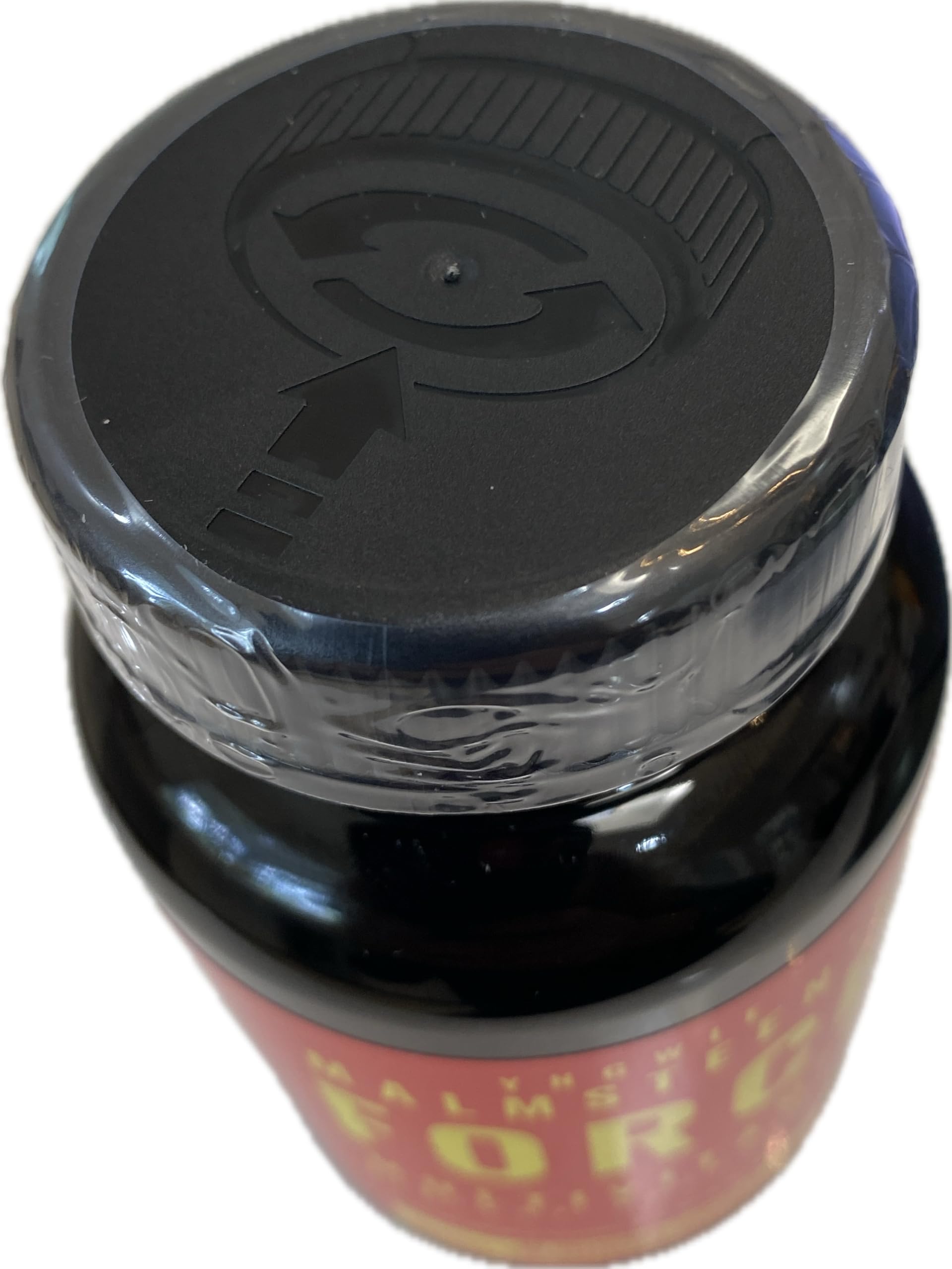 Botella de gomitas aprobadas por estrella de rock