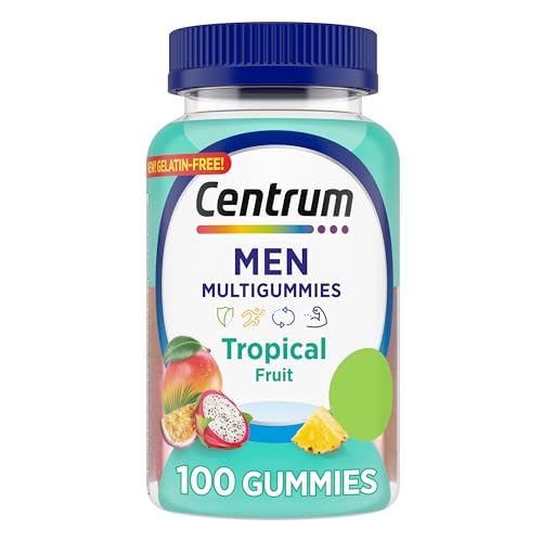 Botella de gomitas multivitamínicas Centrum hombre