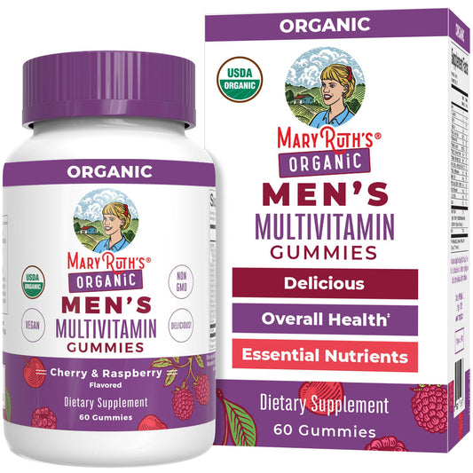 Botella de gomitas multivitamínicas para hombres MaryRuth