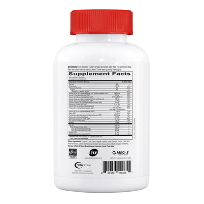 Botella de gomitas multivitamínico completo para niños SmartyPants