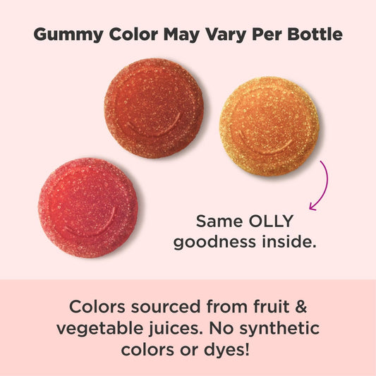 Botella de gomitas prenatales OLLY multivitamínico 60 unidades