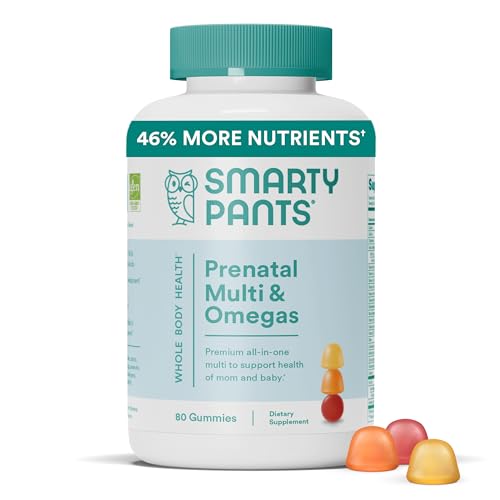 Botella gomitas vitaminicas prenatales SmartyPants 80 piezas