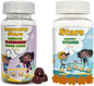 Botella de gomitas Vitastars para niños con vitaminas y saúco