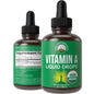 Botella gotas líquidas Vitamina A Peak Performance orgánica